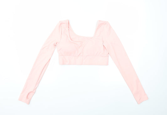 Preworn Womens Pink   Basic T-Shirt Size M