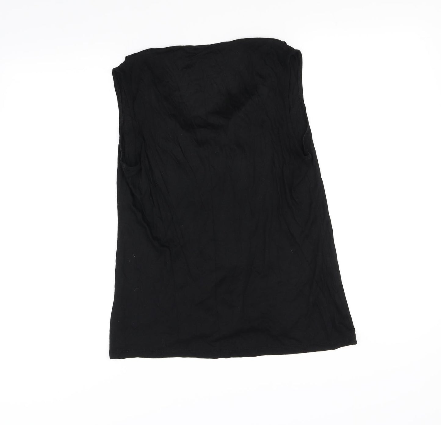 H&M Womens Black   Basic Blouse Size M