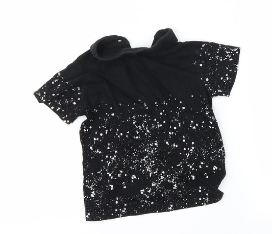 Primark Boys Black   Basic Polo Size 2-3 Years