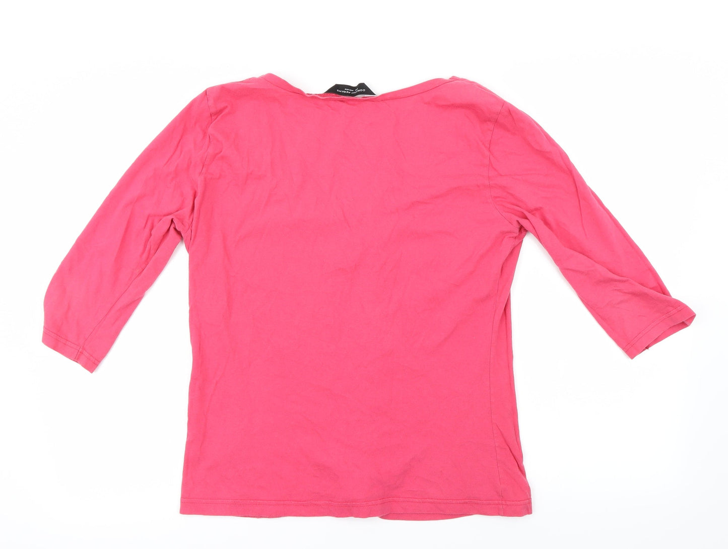 Dorothy Perkins Womens Pink   Basic T-Shirt Size 16