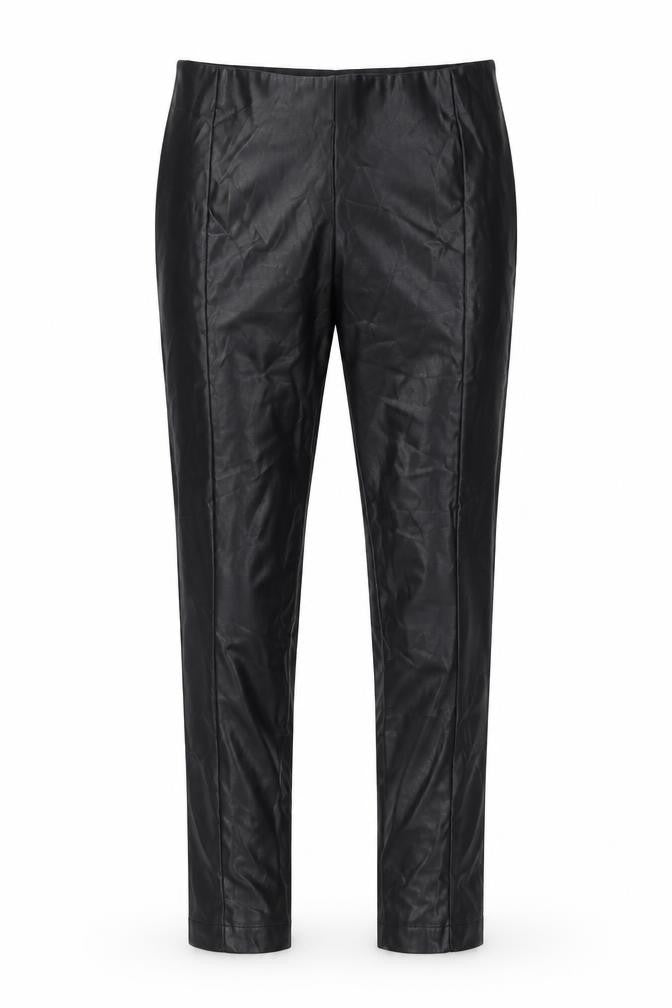 Front view of Next women’s black trousers, size UK 8, 27-inch leg