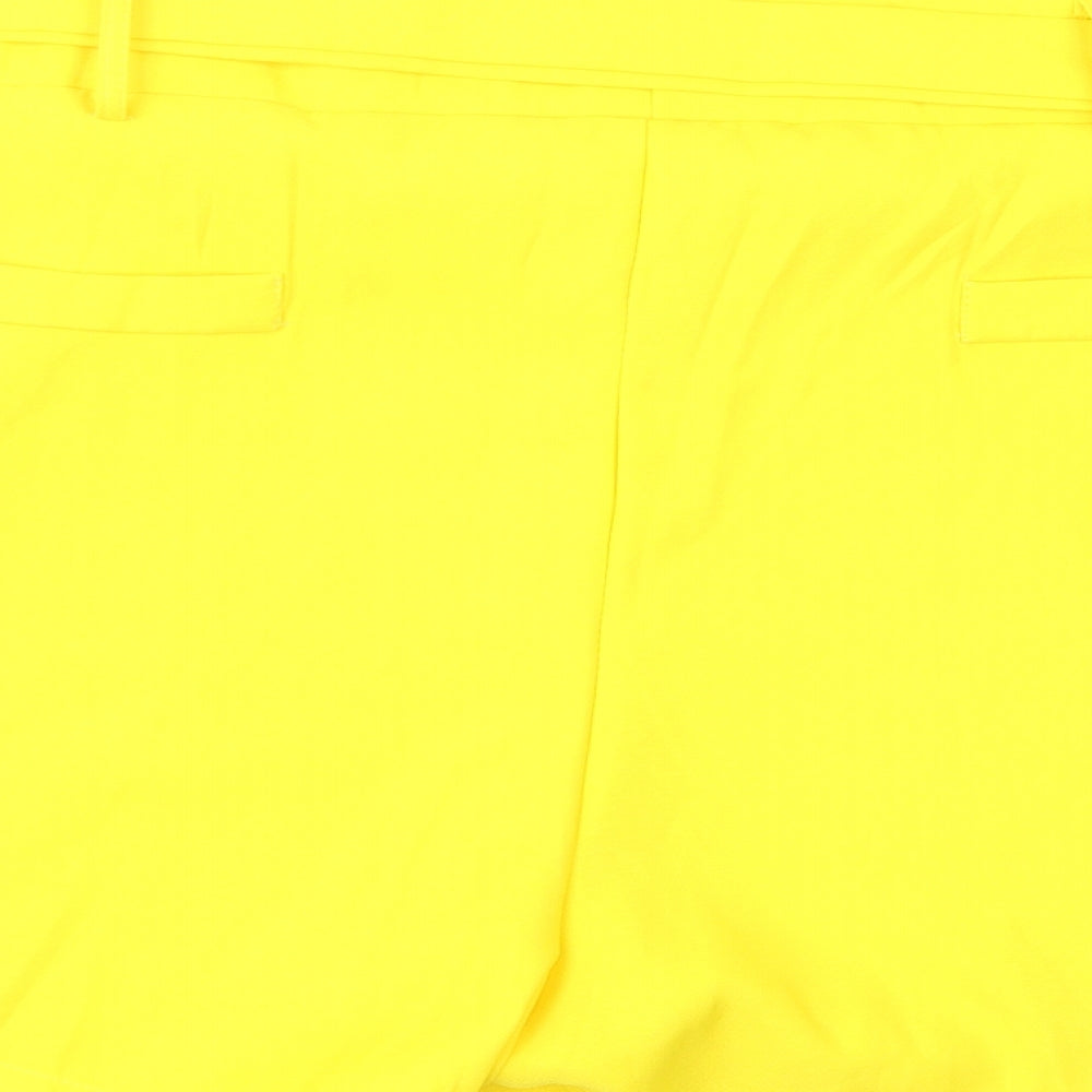 Preworn Womens Yellow   Mom Shorts Size XL