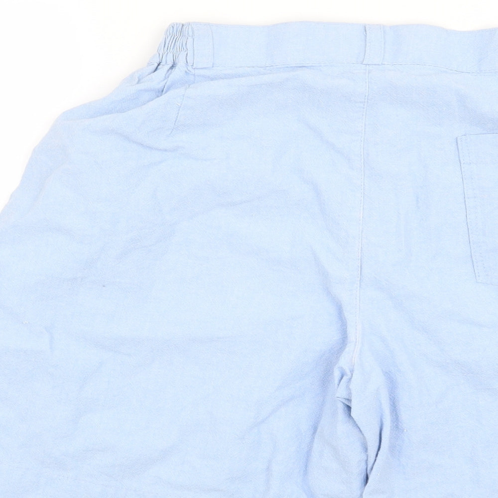 Preworn Womens Blue   Bermuda Shorts Size XL