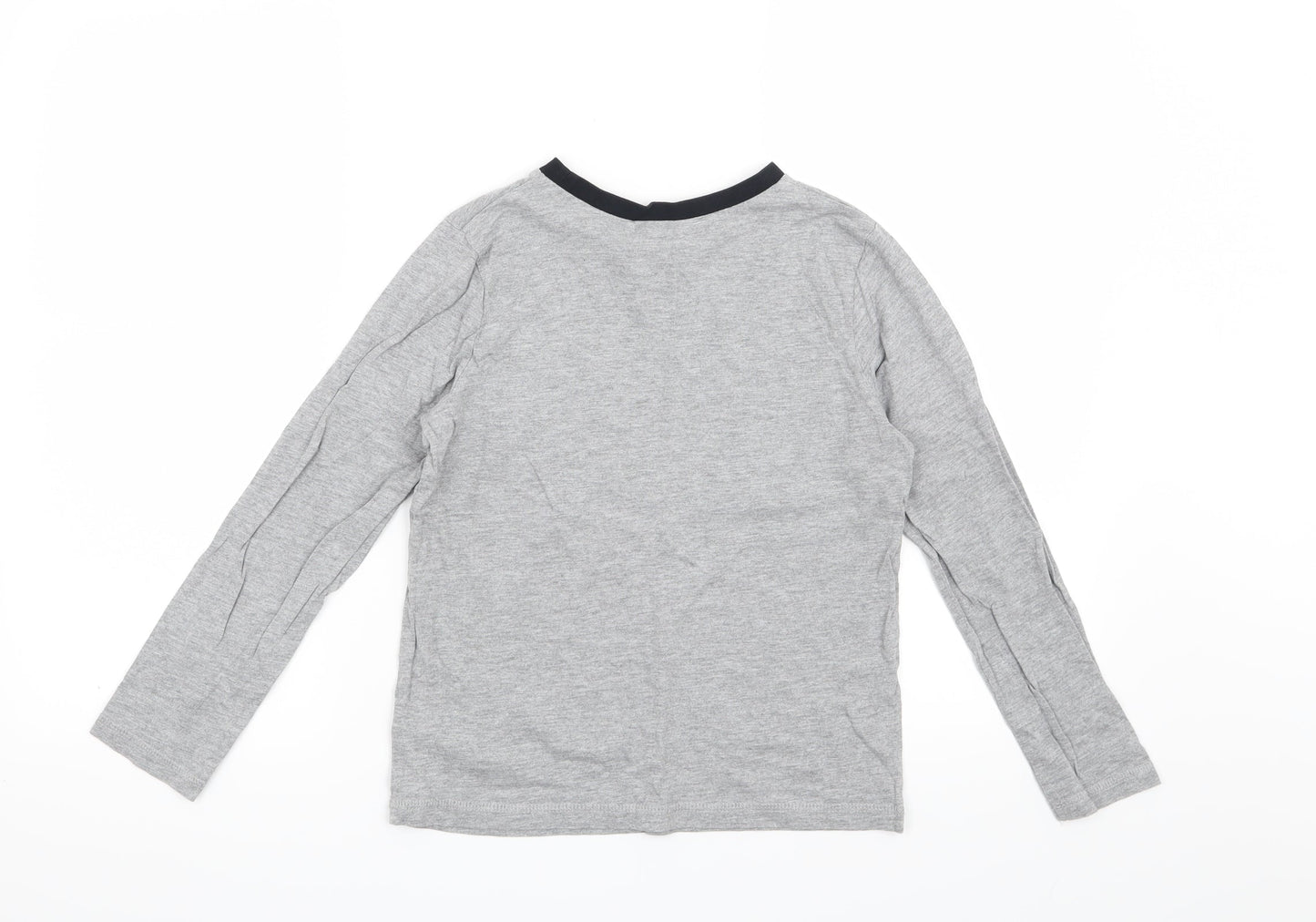 George Boys Grey   Basic T-Shirt Size 9-10 Years  - Epic Vibes