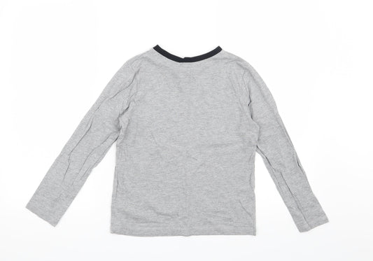 George Boys Grey   Basic T-Shirt Size 9-10 Years  - Epic Vibes
