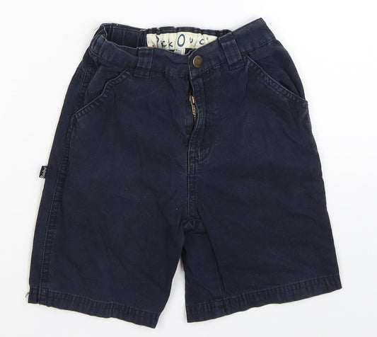 Pick Ouic Boys Blue   Chino Shorts Size 4 Years