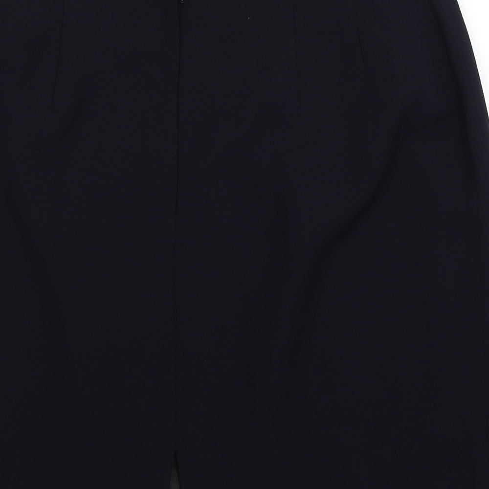 Preworn Womens Blue   Straight & Pencil Skirt Size 30 in