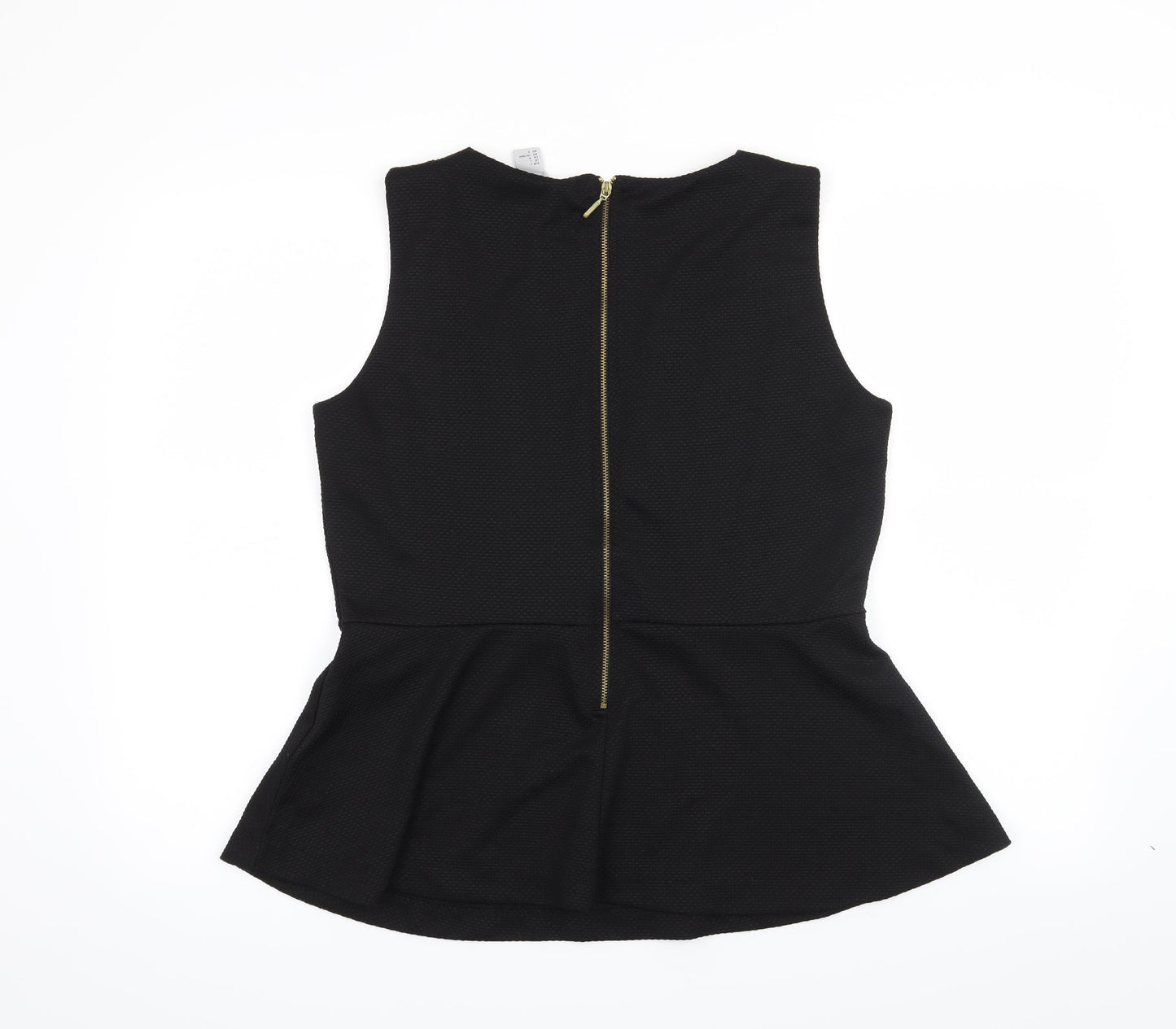 H&M Womens Black   Basic Blouse Size L