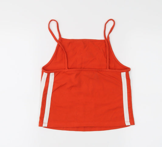 NewLook Womens Orange   Cropped Tank Size 6