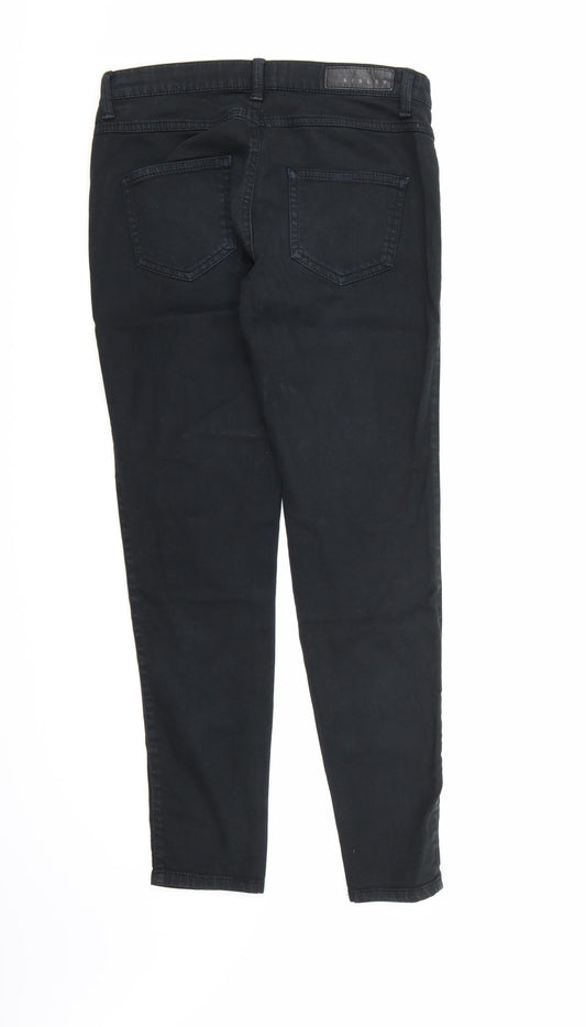 Sisley Mens Black  Denim Skinny Jeans  L30 in