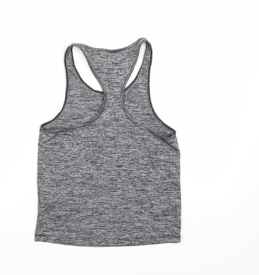 USA Pro Girls Grey   Camisole Tank Size 9-10 Years