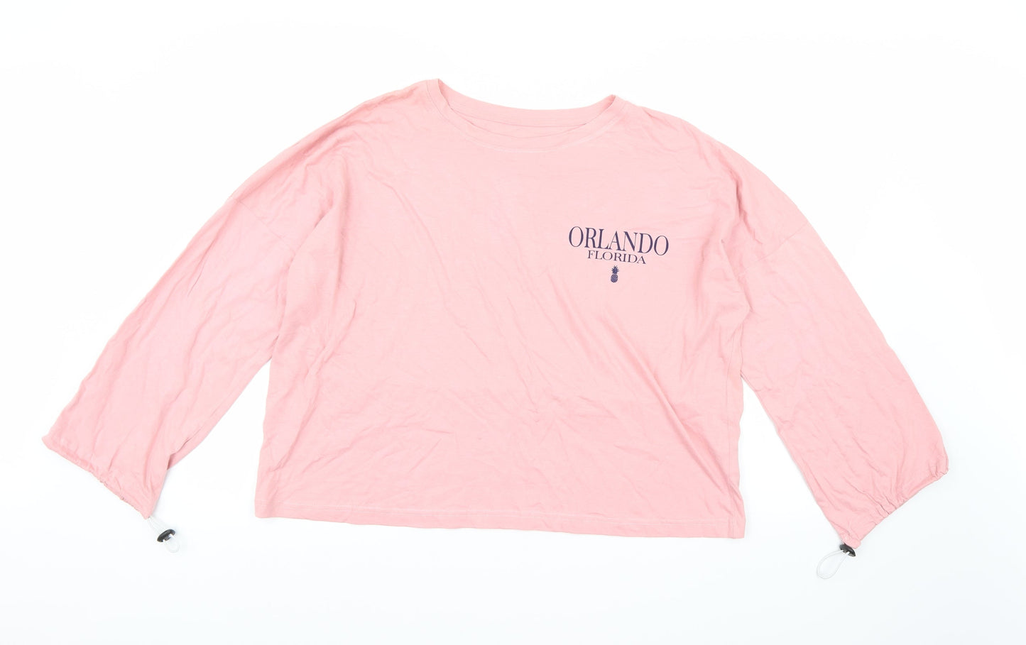 SOUTHERN SPIRIT Womens Pink   Basic T-Shirt Size M