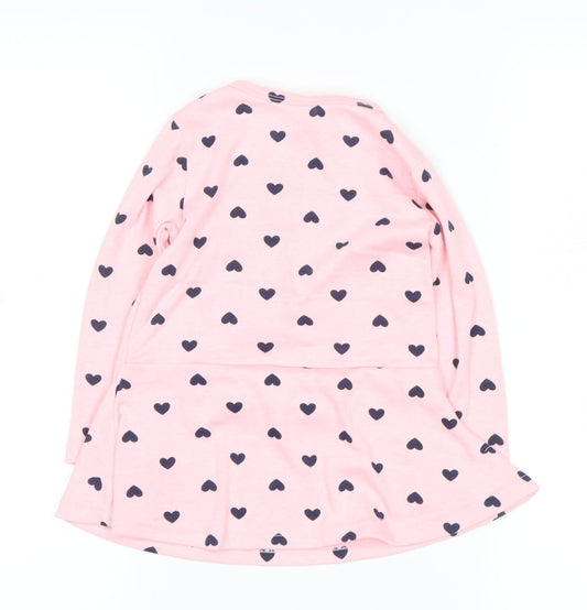 You're Beautiful Girls Pink Polka Dot  Basic Blouse Size 2-3 Years