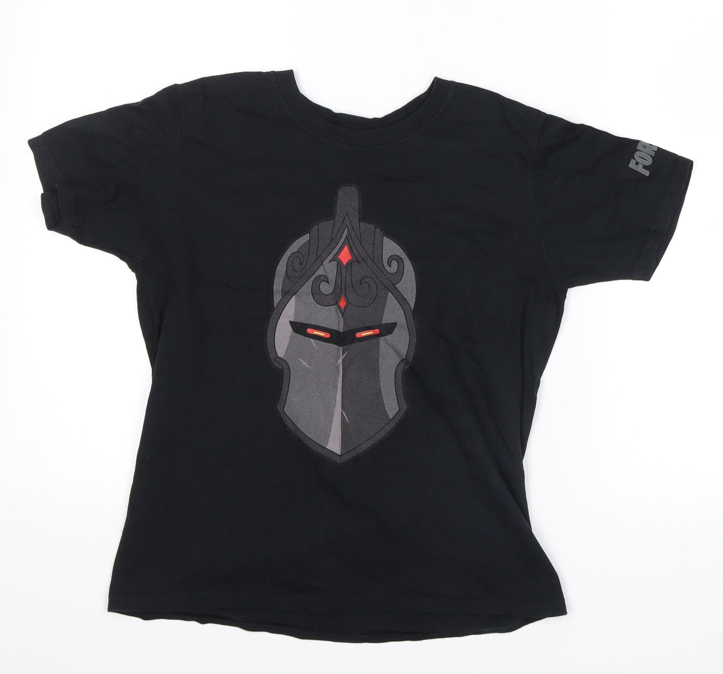 fortnite Boys Black   Basic T-Shirt Size L