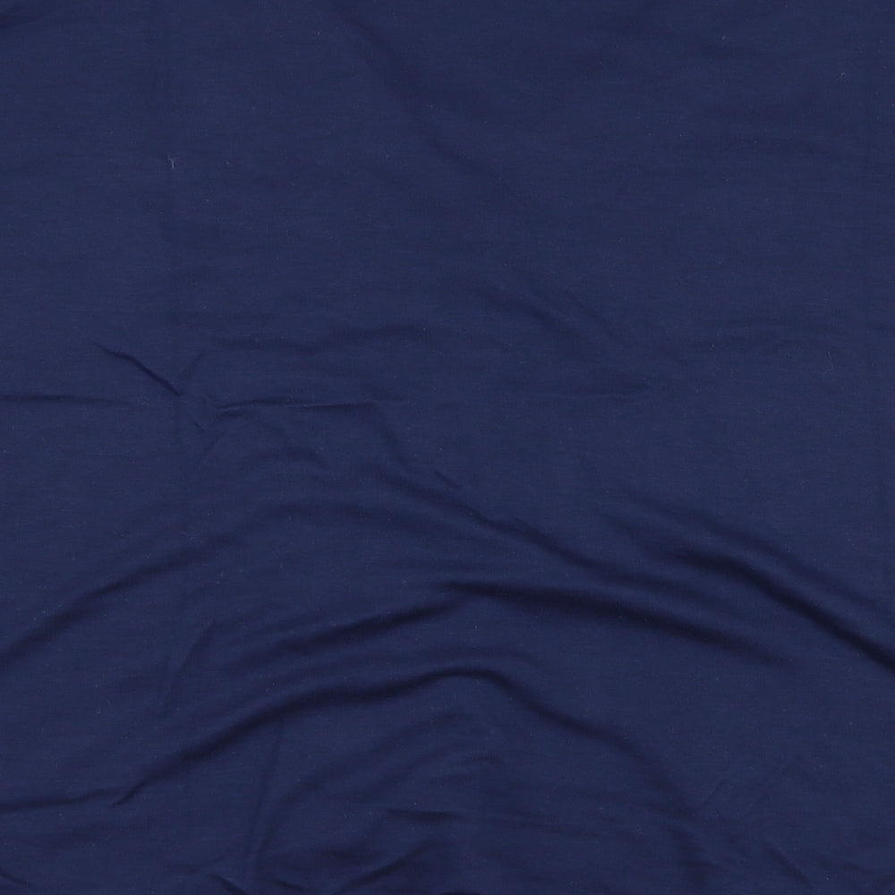 paramour Womens Blue   Basic Button-Up Size S