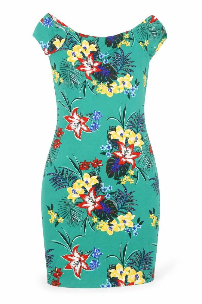 New Look Womens Green   Pencil Dress  Size 10