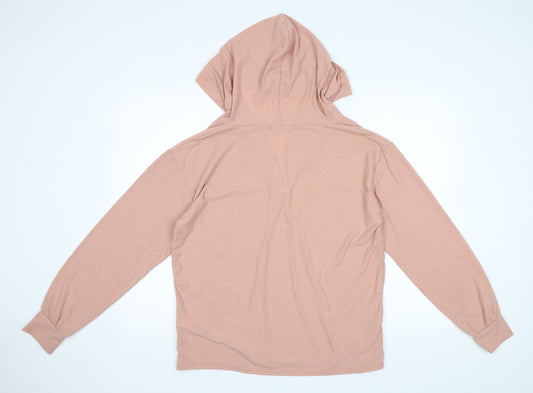 In the Style Womens Pink   Pullover Hoodie Size 10