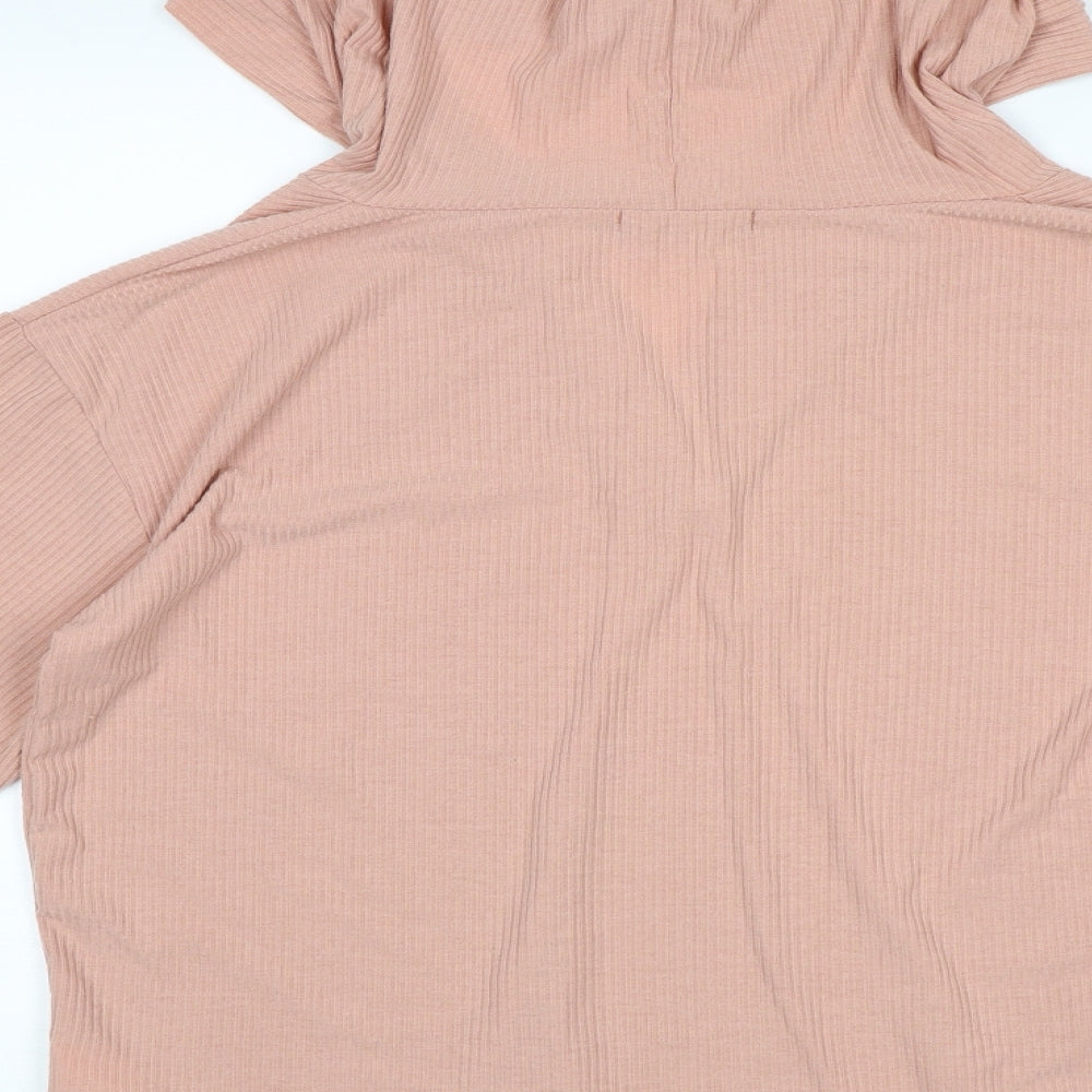 In the Style Womens Pink   Pullover Hoodie Size 10