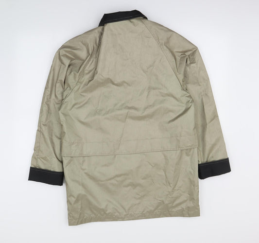 Telemac Mens Green   Jacket Coat Size S