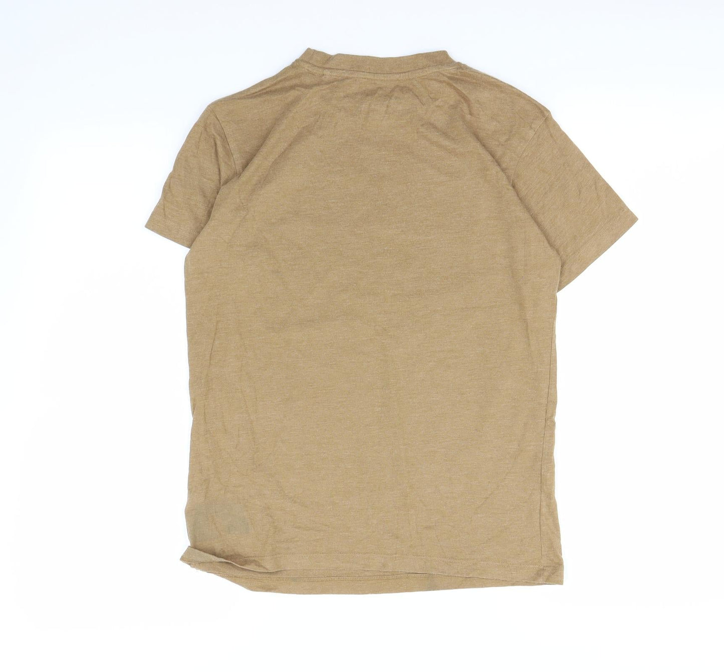 bluezoo Boys Beige   Basic T-Shirt Size 11-12 Years