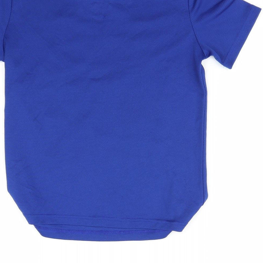 Athletic Works Boys Black   Basic T-Shirt Size 7-8 Years