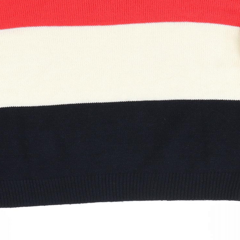 H&M Womens Multicoloured Striped  Pullover Jumper Size M