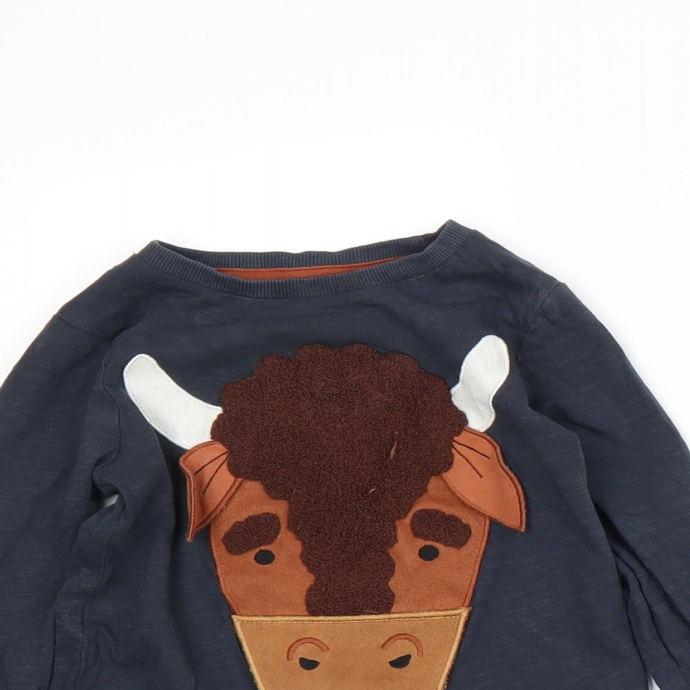 TU  Blue   Basic T-Shirt Size 12-18 Months