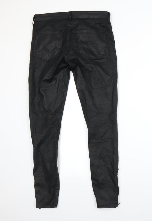 Topshop Womens Black   Skinny Jeans Size 8 L27 in