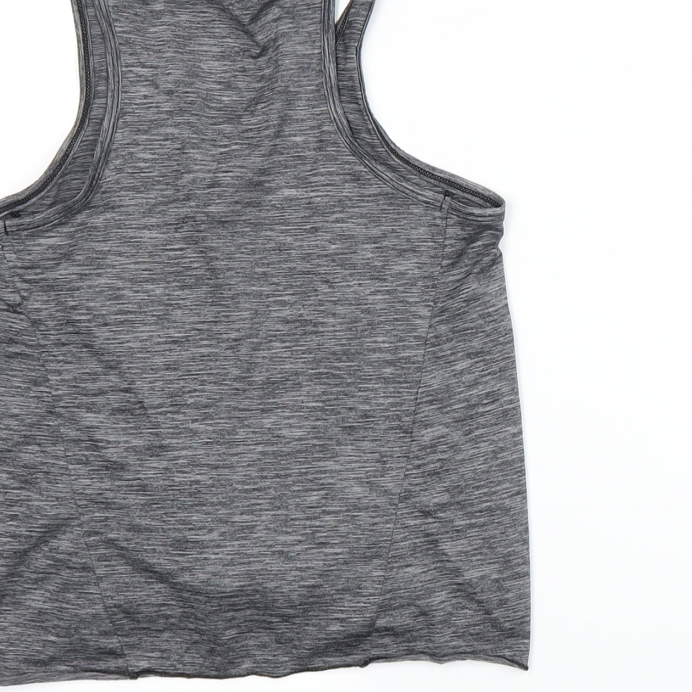 New Look Womens Grey   Basic Tank Size S
