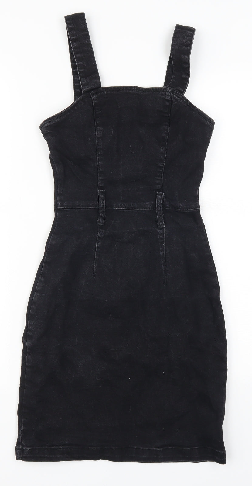 Denim Co Womens Black  Denim Mini  Size 4