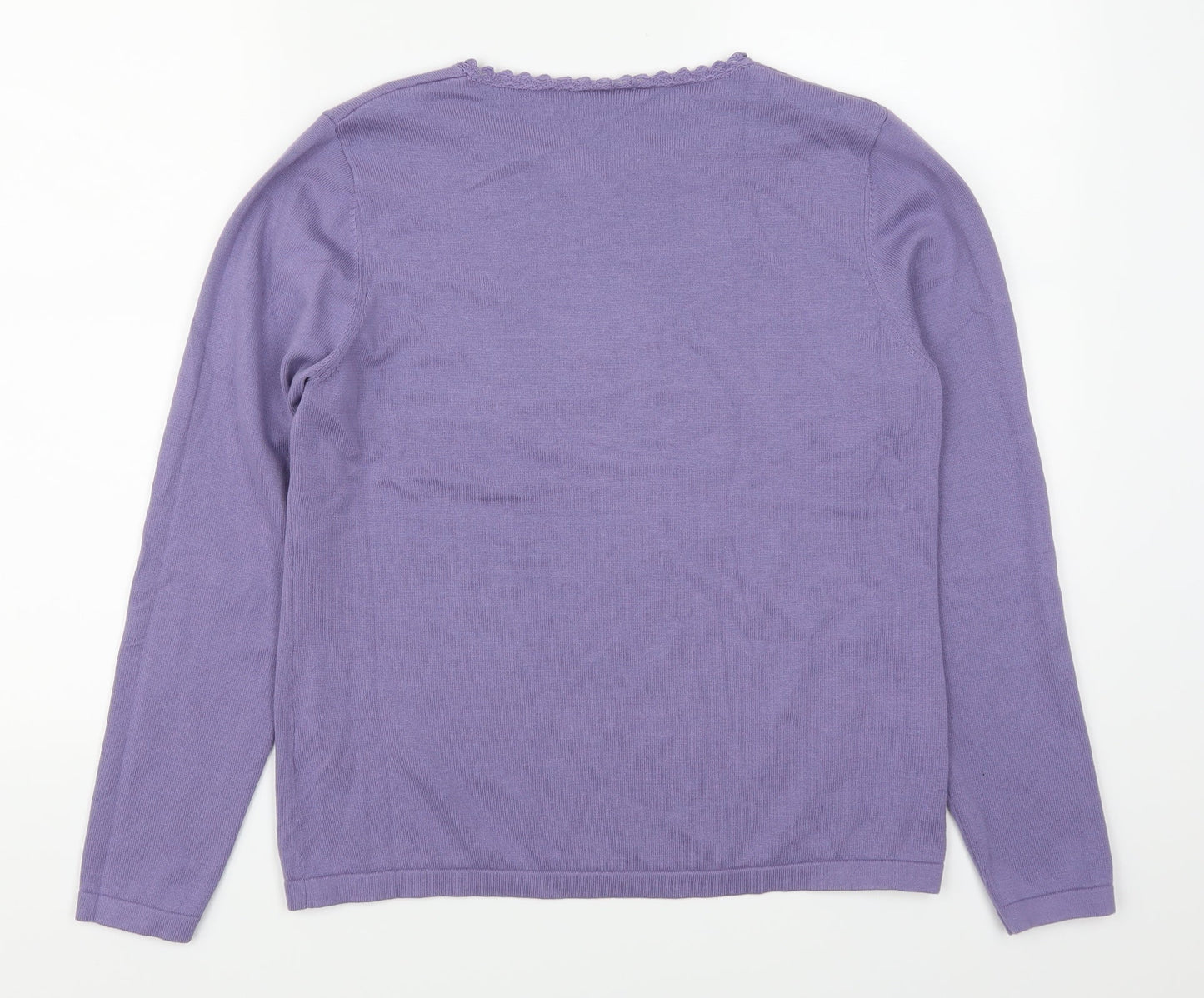Cotswold Womens Purple   Pullover Jumper Size M