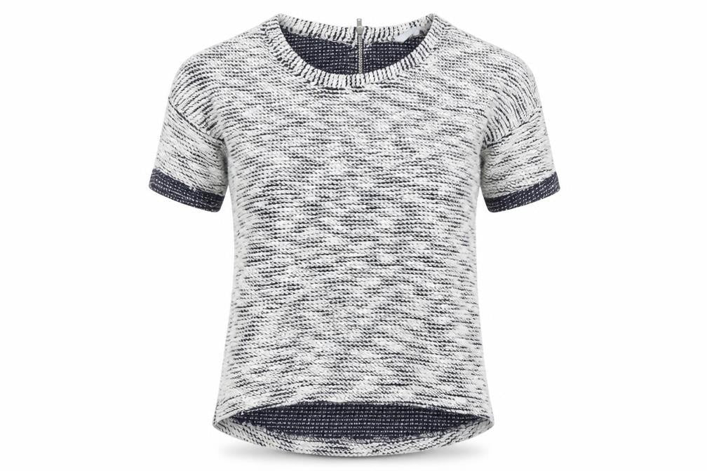 Front view of Red Herring women’s grey jumper, size UK 10
