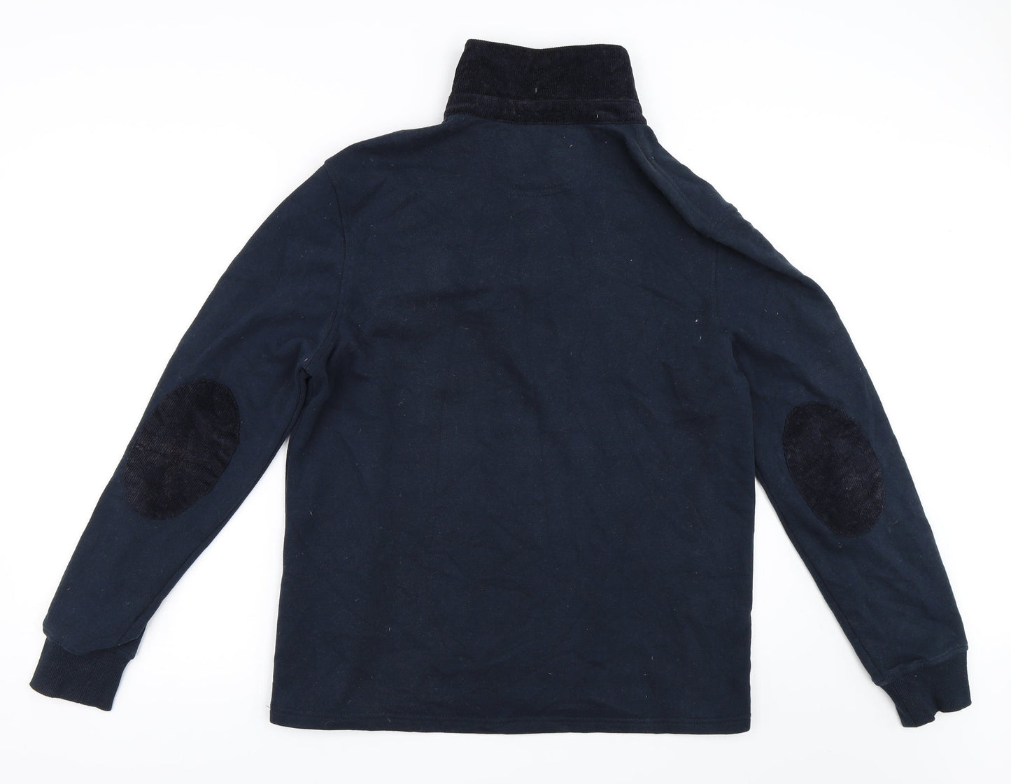 DUNNES Mens Blue   Henley Sweatshirt Size M