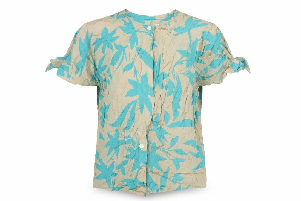 Verse Womens Beige   Basic Button-Up Size 36