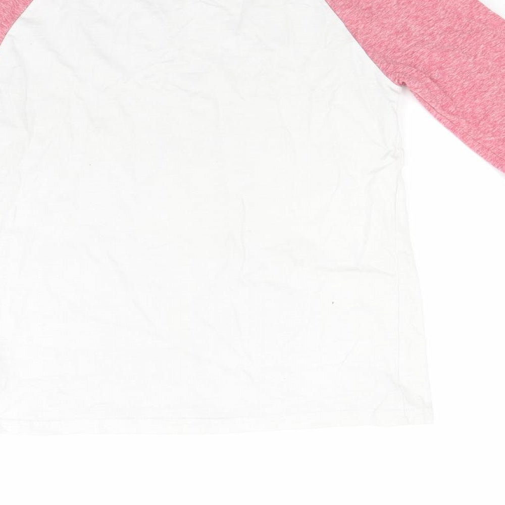 NEXT Girls White   Pullover Sweatshirt Size 12 Years