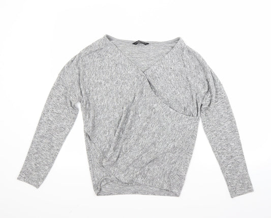 Dorothy Perkins Womens Grey   Pullover Jumper Size 12