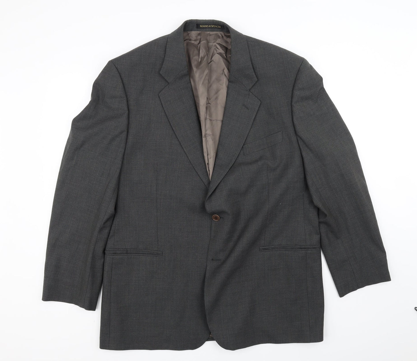 Marks and Spencer Mens Grey   Jacket Blazer Size XL
