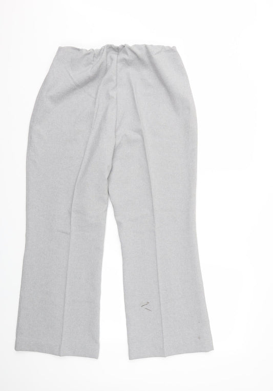 style limited Womens Grey   Trousers  Size 16 L27 in