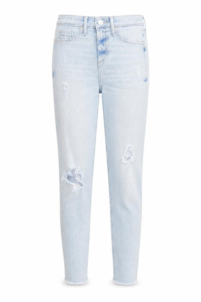Front view of River Isalnd women’s black skinny jeans, size UK 8