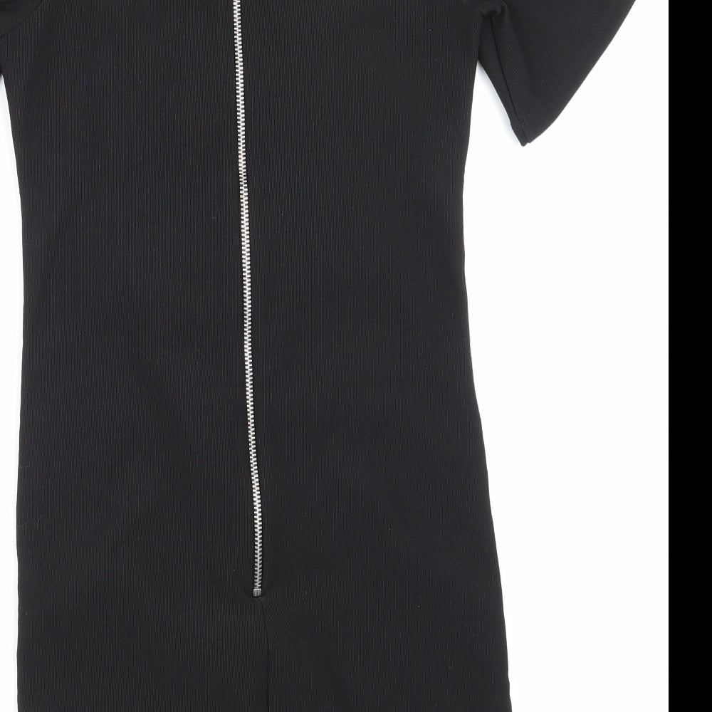 Topshop Womens Black   Pencil Dress  Size 10