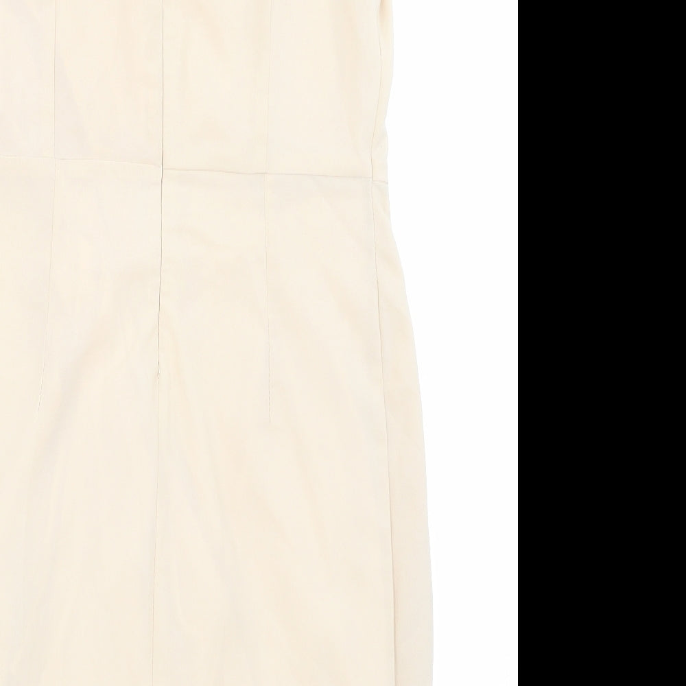 shikha Womens Beige   Pencil Dress  Size M