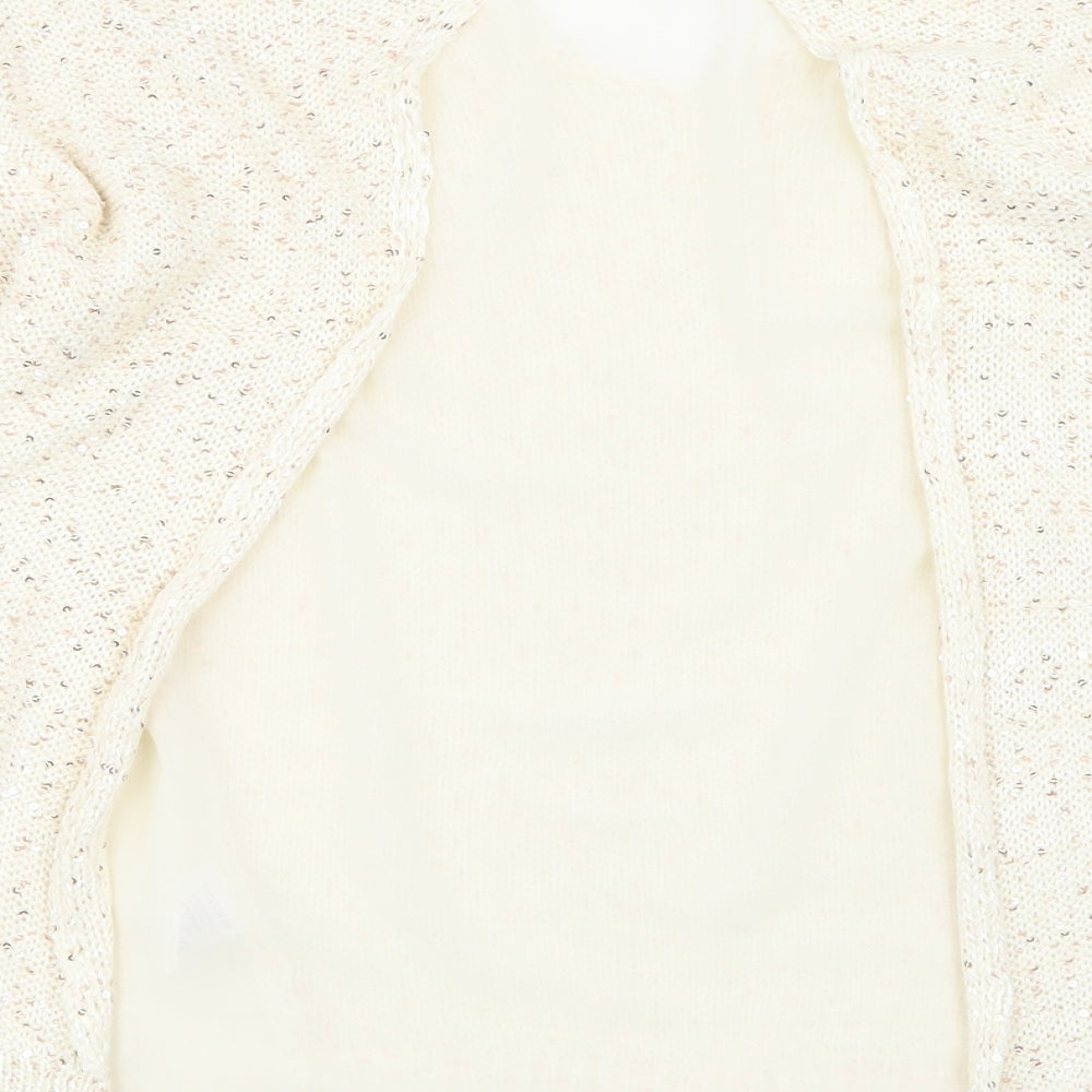 Encuentro Womens Beige   Pullover Sweatshirt Size S
