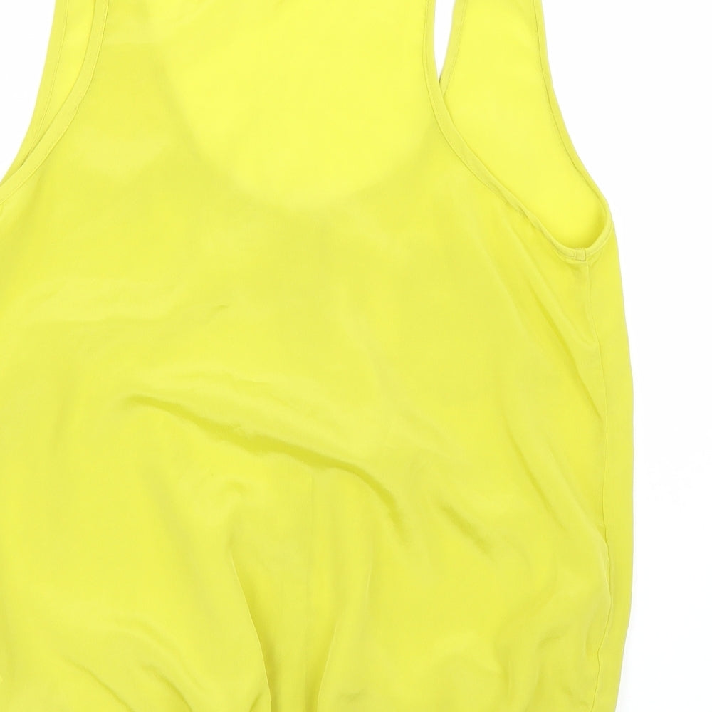West village Womens Yellow   Basic Tank Size 12