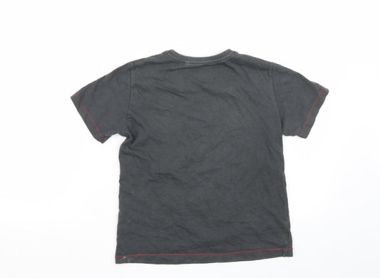 NEXT Girls Grey  Rayon Basic T-Shirt Size 8 Years