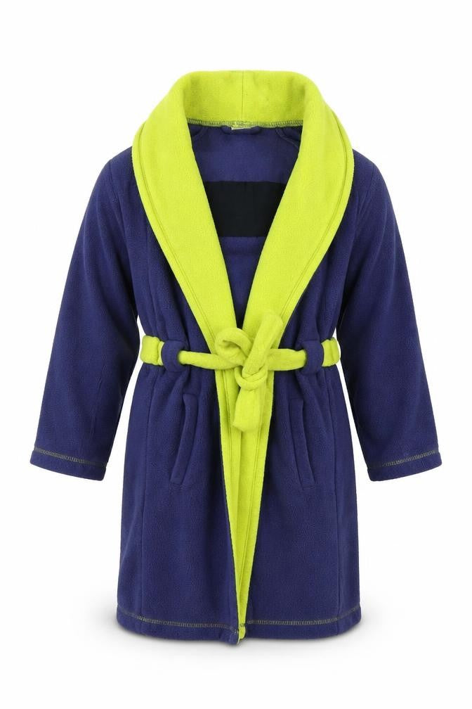 Front view of Disney boys’ pink robe, size 7-8, years