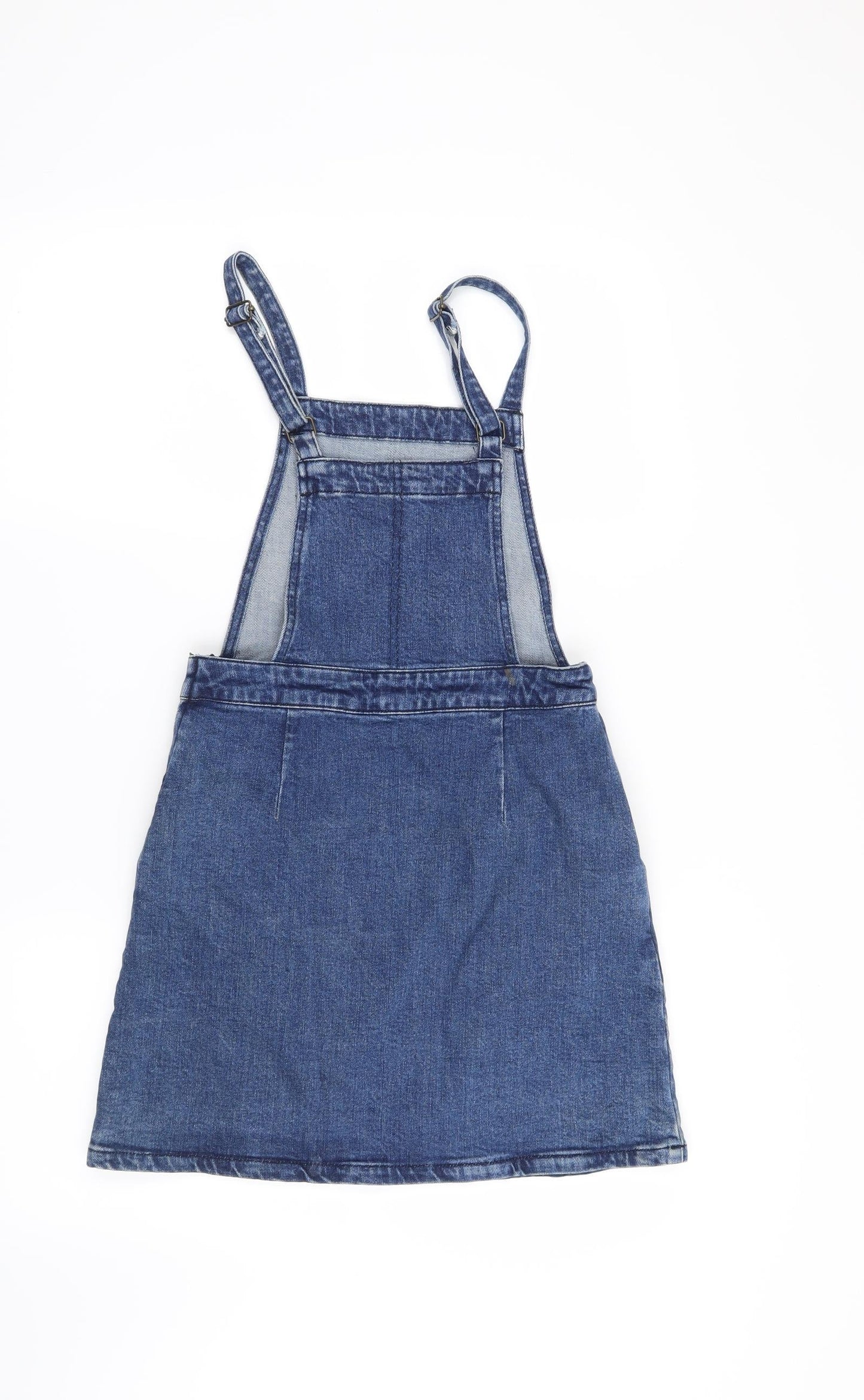 ASOS Womens Blue   Pinafore/Dungaree Dress  Size 8