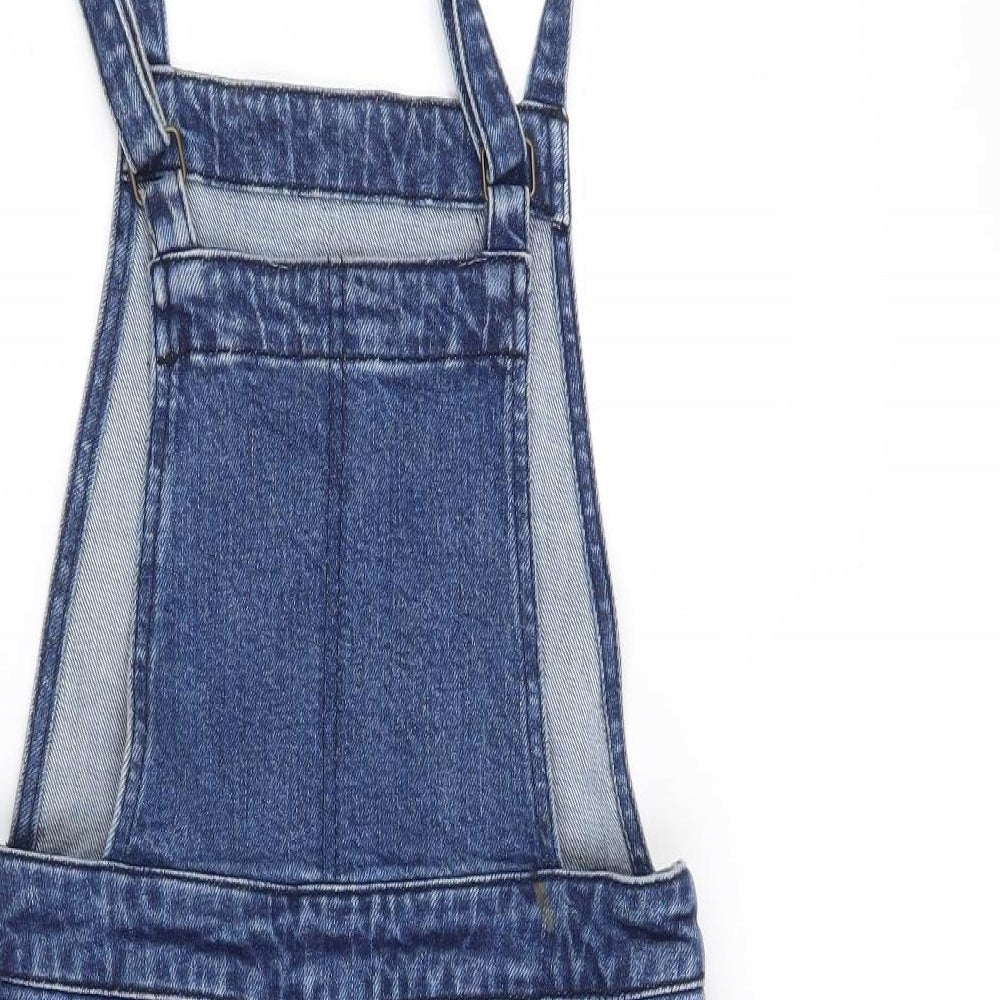 ASOS Womens Blue   Pinafore/Dungaree Dress  Size 8