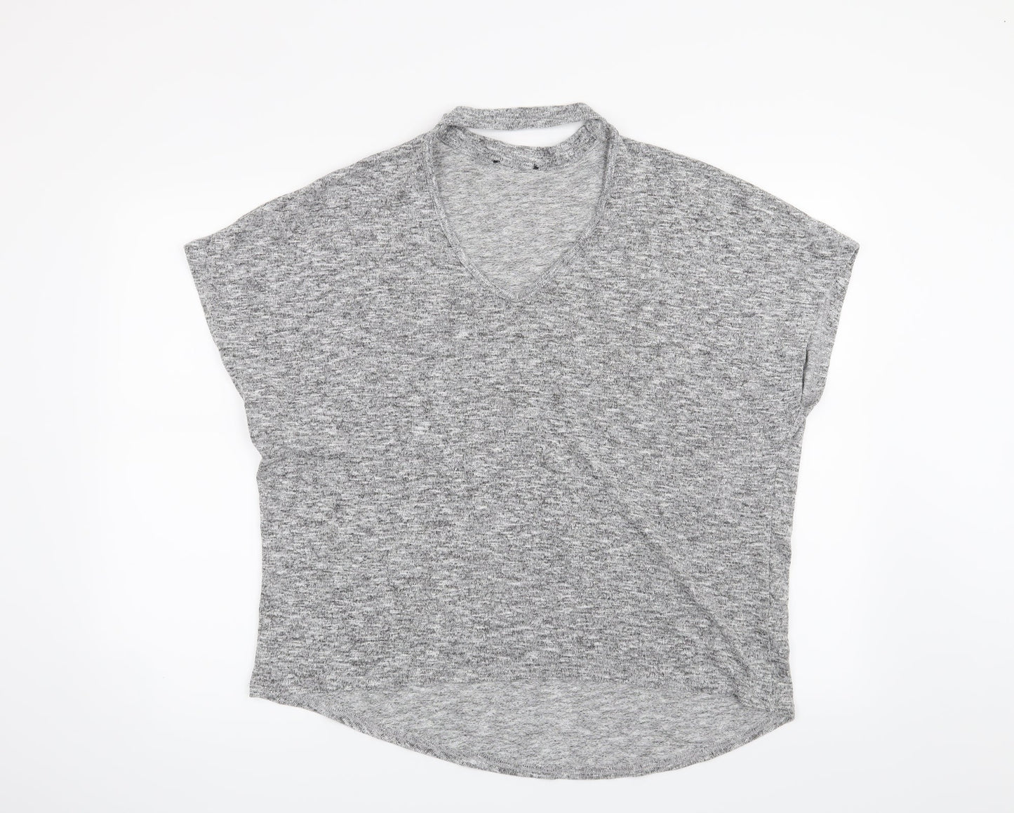 New Look Womens Grey   Basic T-Shirt Size M