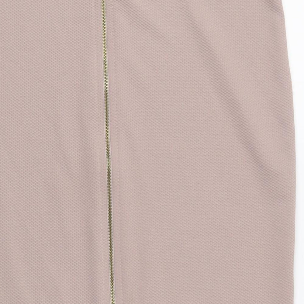 Warehouse Womens Pink   A-Line Skirt Size 10