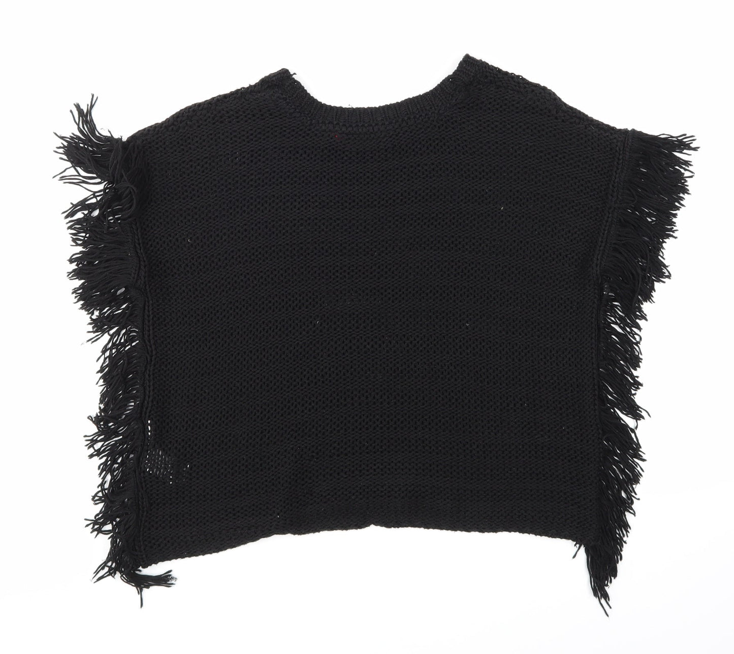 YD  Girls Black   Pullover Jumper Size 7-8 Years